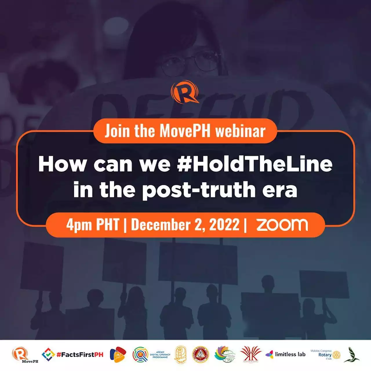 Join MovePH's webinar: How can we #HoldTheLine in the post-truth era?