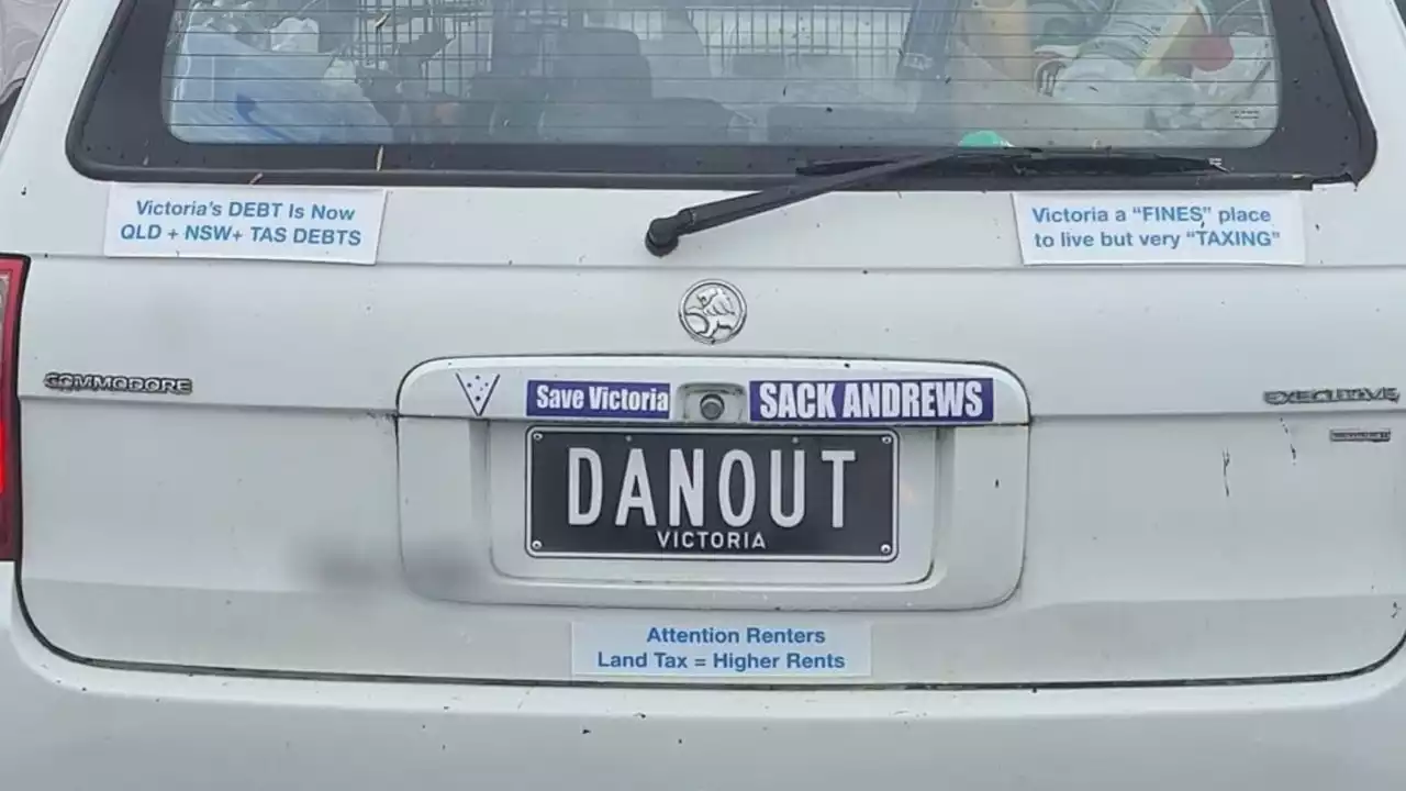 Cancelled anti-Daniel Andrews number plate deemed ‘offensive’