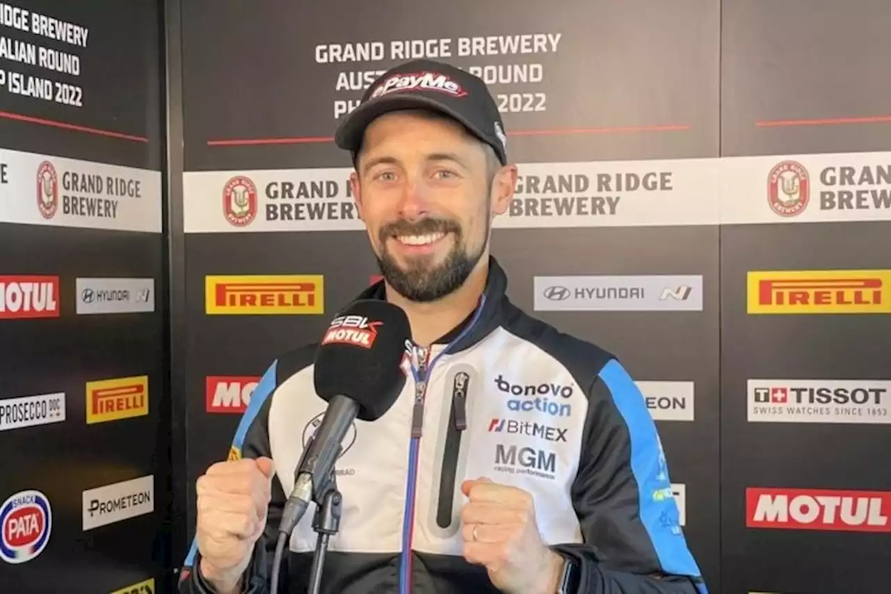 Lebenszeichen von Eugene Laverty – er gab 100 Prozent