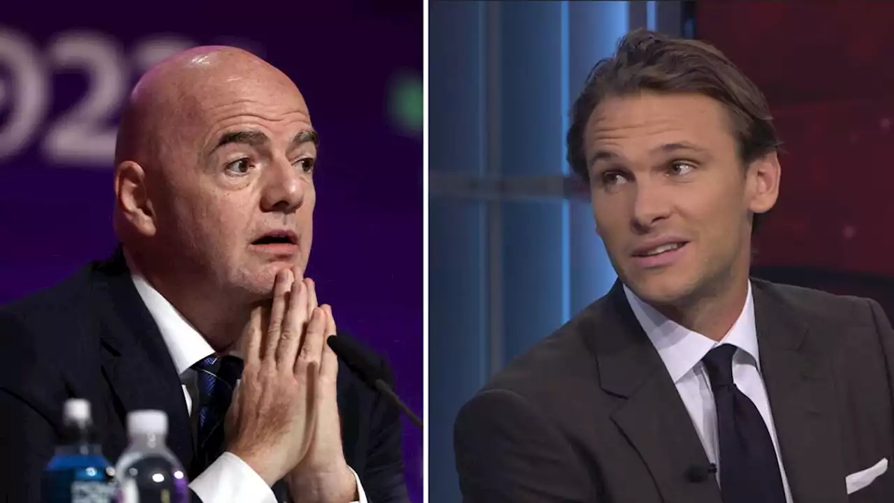 Fotboll: Albin Ekdals kritik mot Gianni Infantino: ”Det är dubbelmoral”