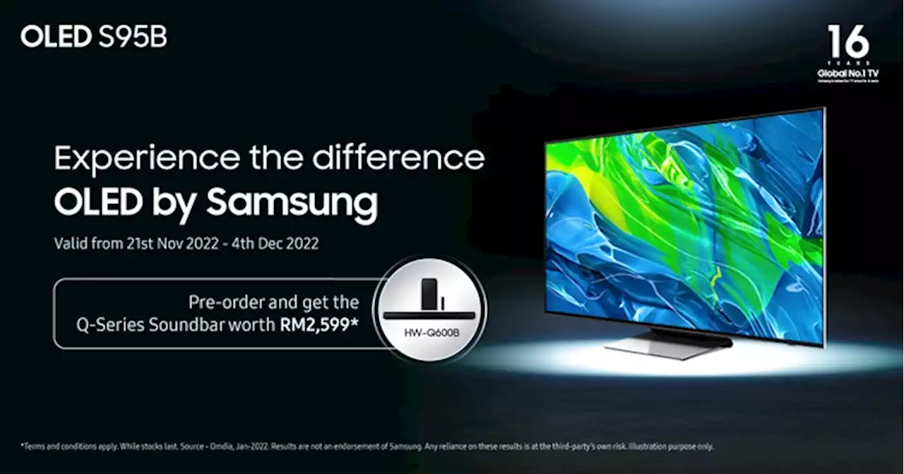 Samsung OLED smart TV Malaysia pre-order - starting price from RM10,499 | TechNave