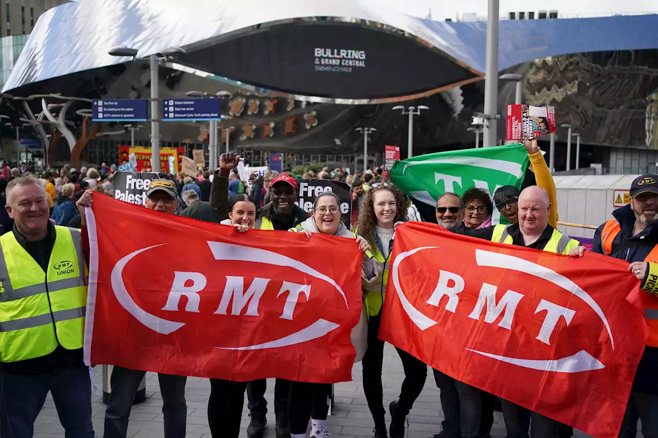 New UK train strike dates announced as unions target Christmas & World Cup