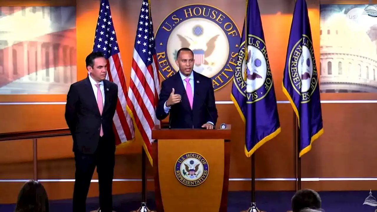 Rep. Hakeem Jeffries announces run for House Democratic leader to replace Nancy Pelosi