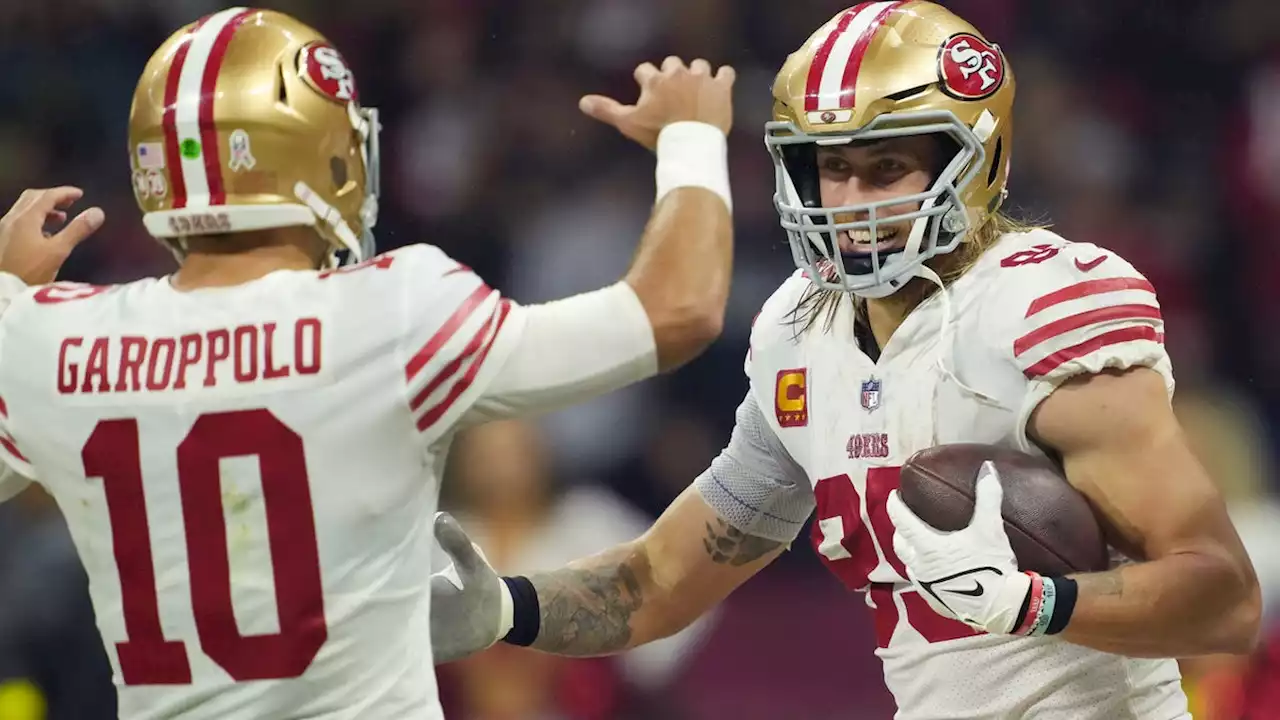 Jimmy Garoppolo throws for 4 TDs as San Francisco 49ers rout Arizona Cardinals in Mexico City