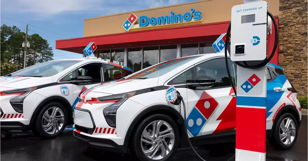 Domino’s is building an all-electric pizza delivery fleet with Chevy Bolts