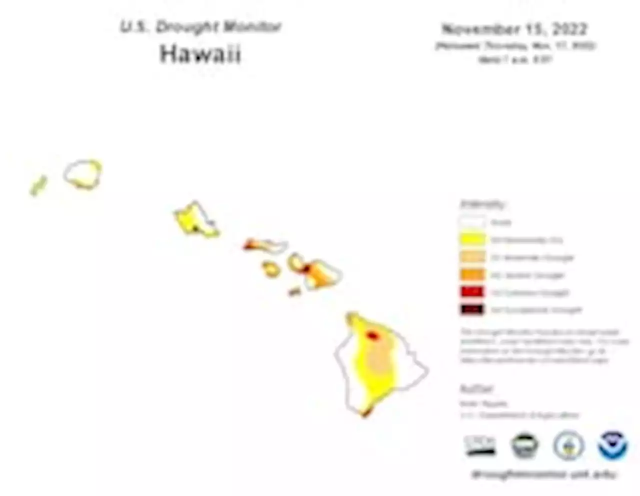 Drought in Hawaii is fueling rare November wildfire concerns