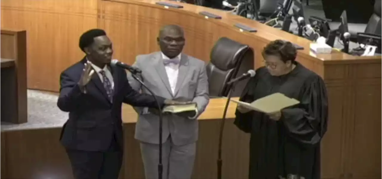 Reggie Gaffney Jr., son of former Jacksonville city councilman, sworn in to serve District 7