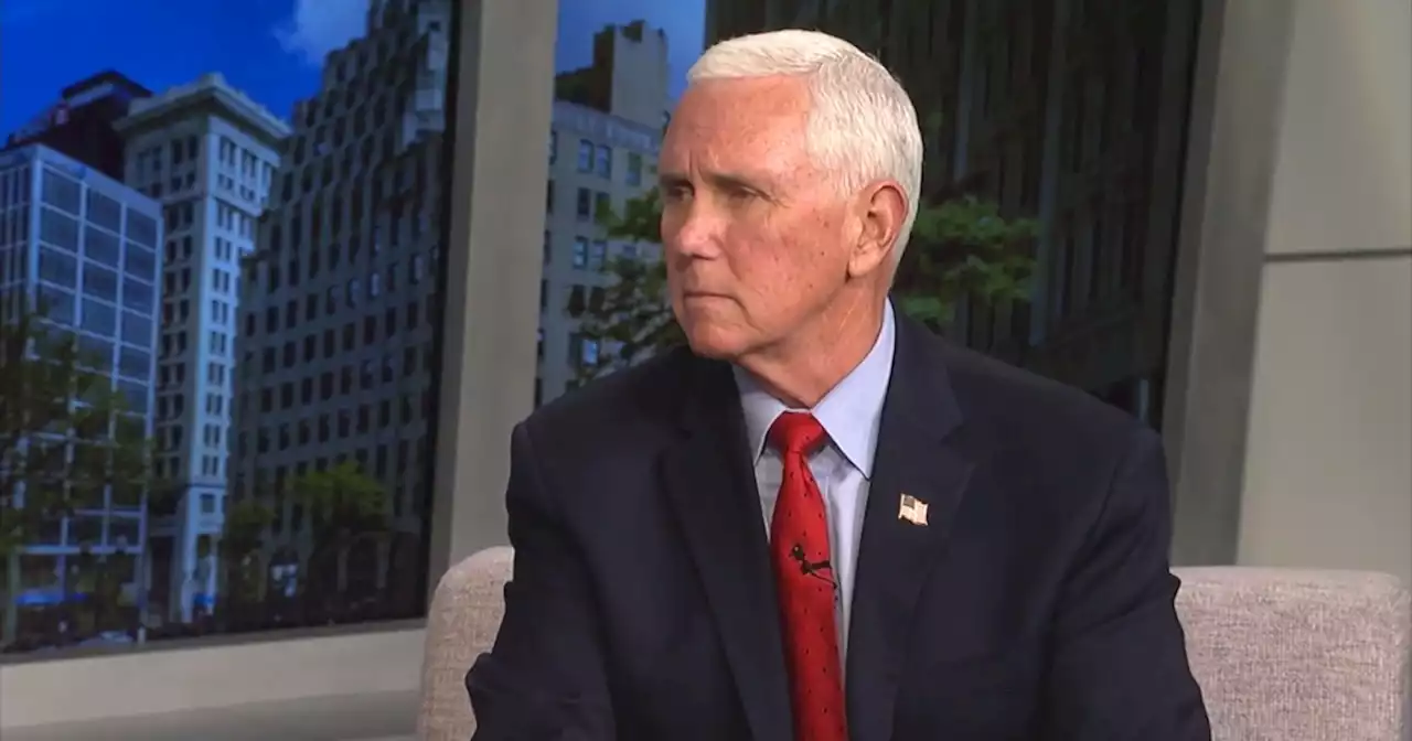 'We're seriously considering running for president': former Vice President Mike Pence talks White House run