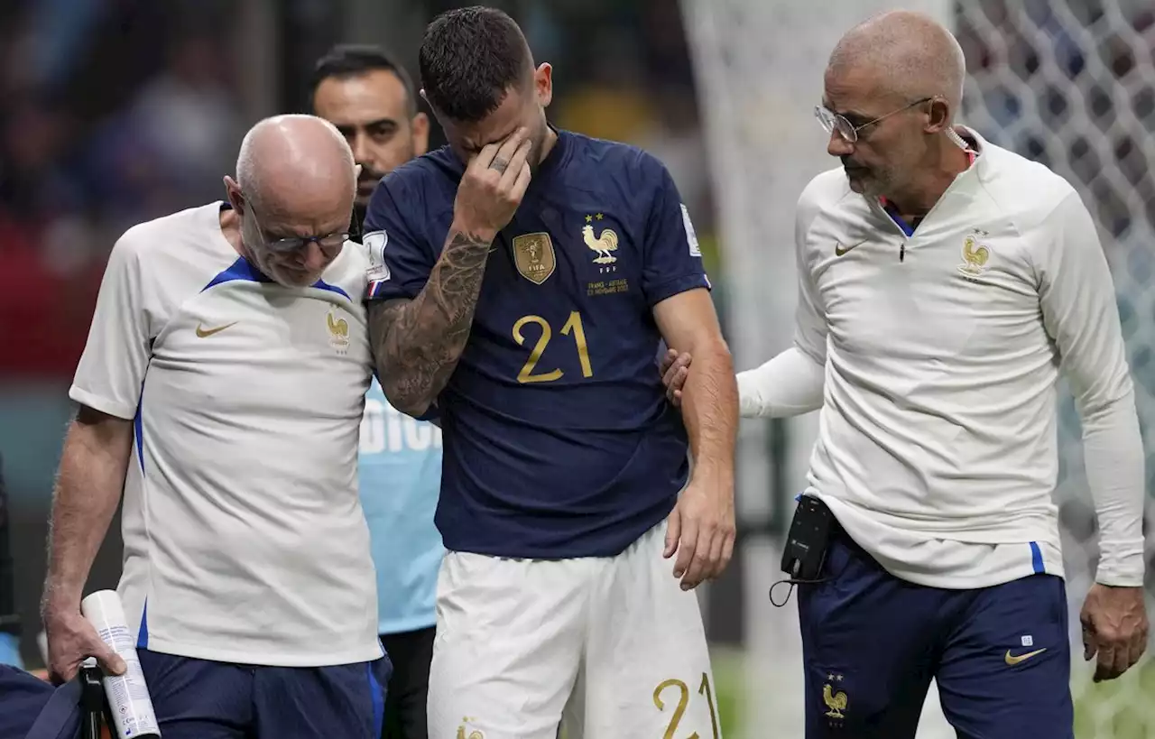 Lucas Hernandez sans doute blessé pour le reste de la Coupe du monde