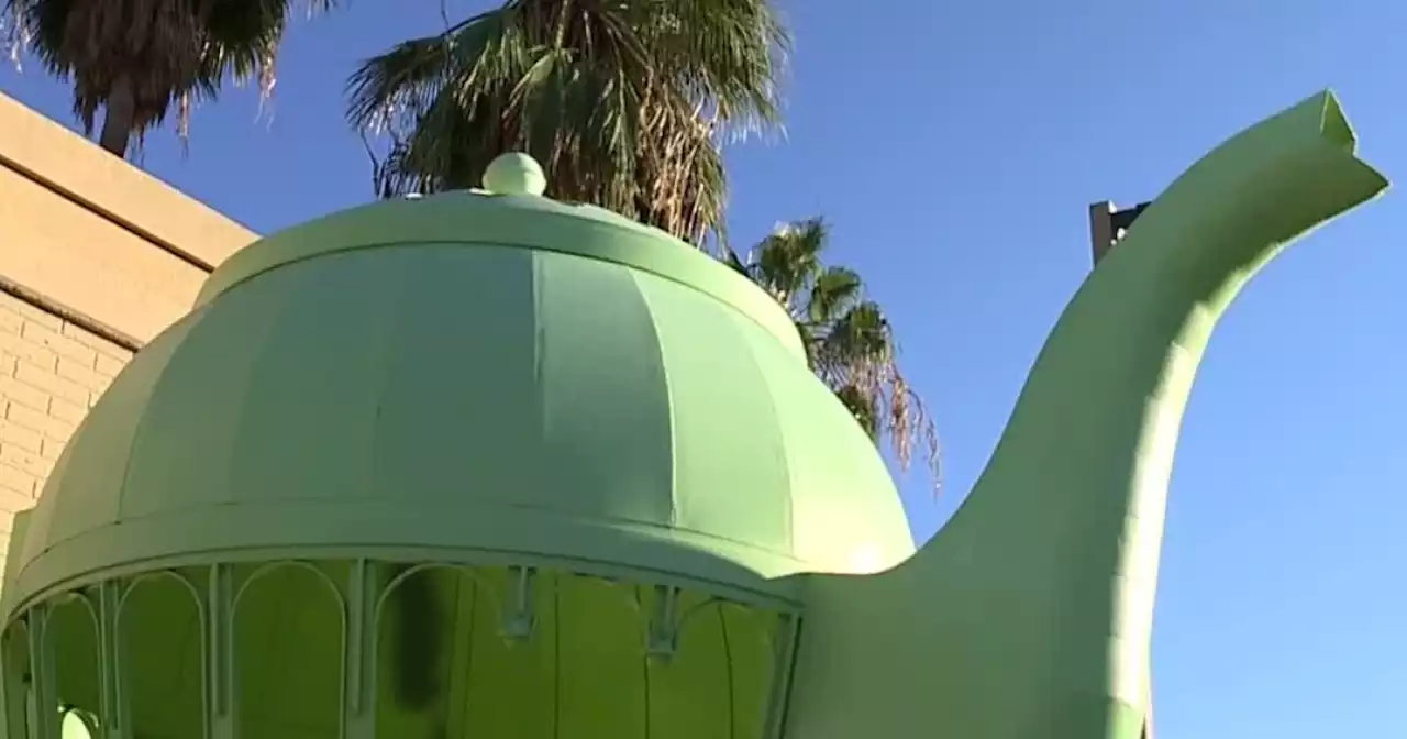 Hidden Gem: Massive teapot handles built into walls of SR 51