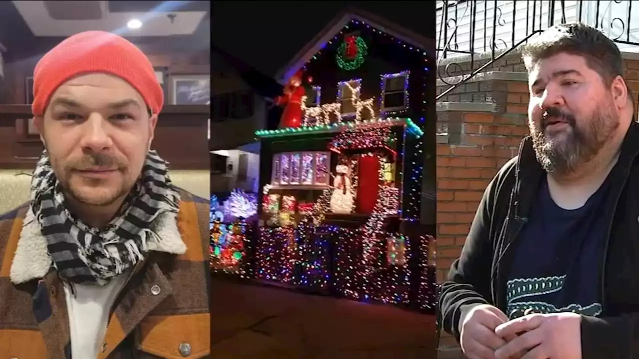 Gay couple questions if Christmas lights were sabotaged by hate-filled vandal