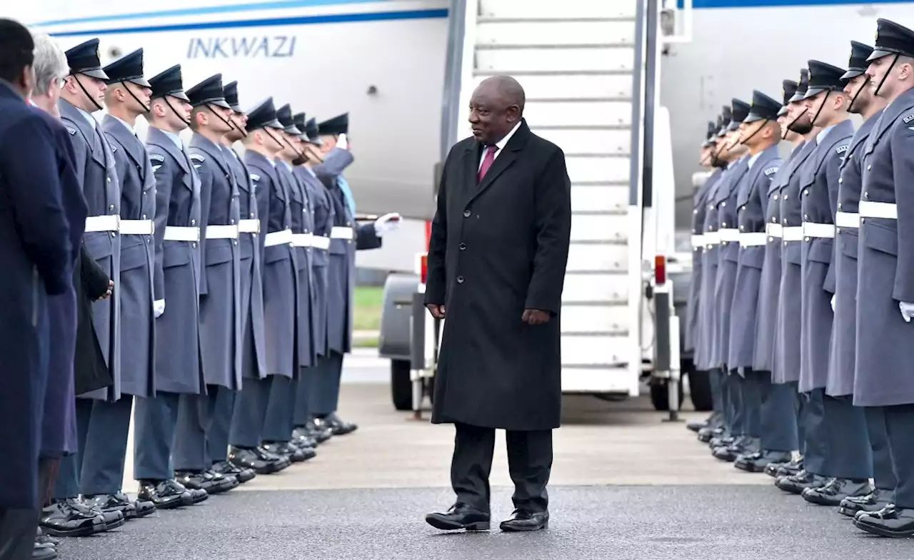 South Africa's Leader Welcomed for First State Visit With King Charles III