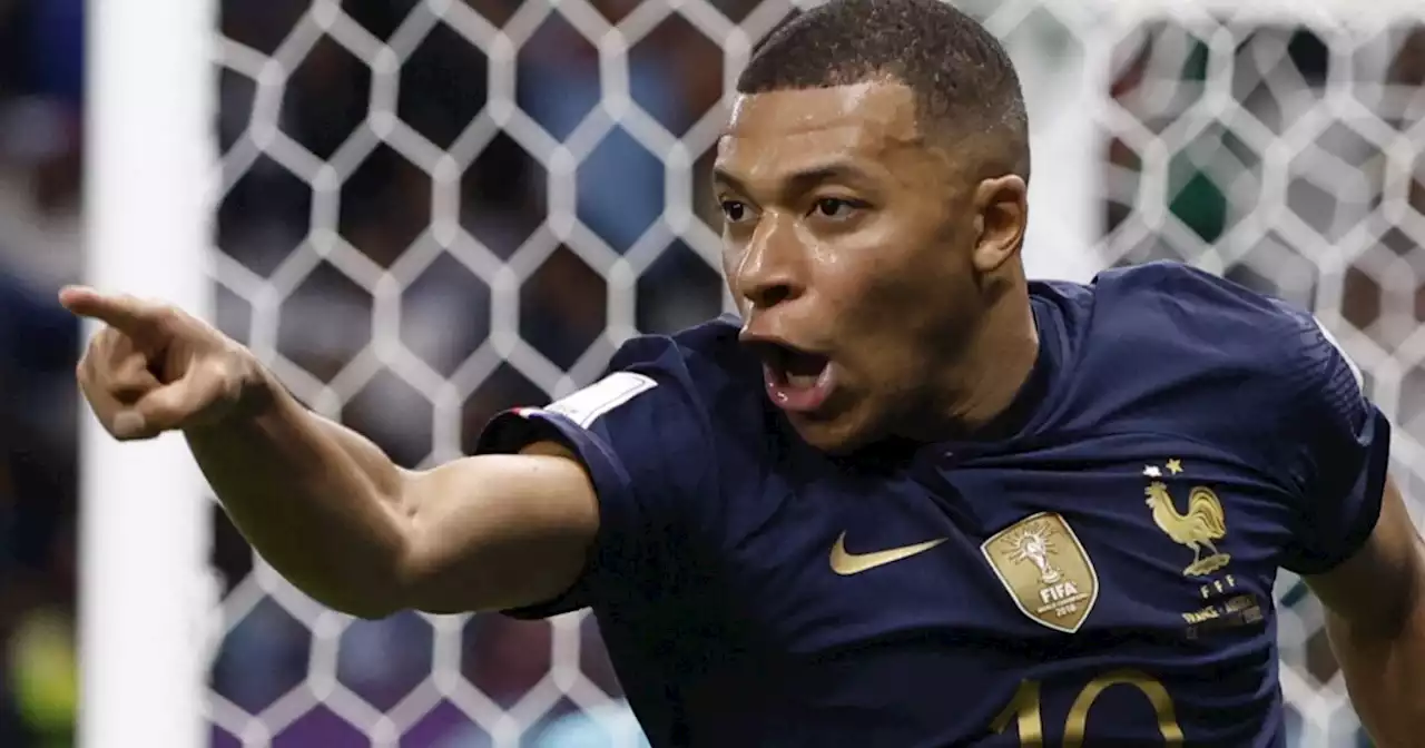 Así fue el primer gol de Kylian Mbappe en Qatar 2022