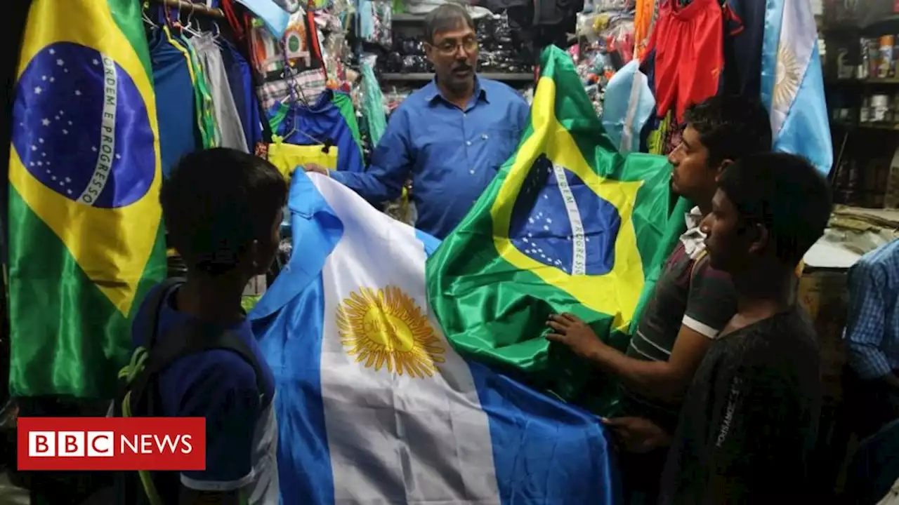 A história por trás de indianos que brigam nas ruas por Brasil e Argentina - BBC News Brasil