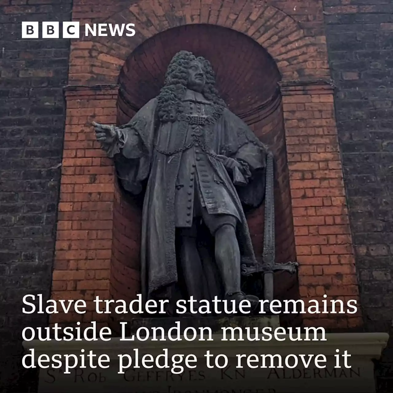 Museum of the Home: Slave-trader statue not removed despite pledge