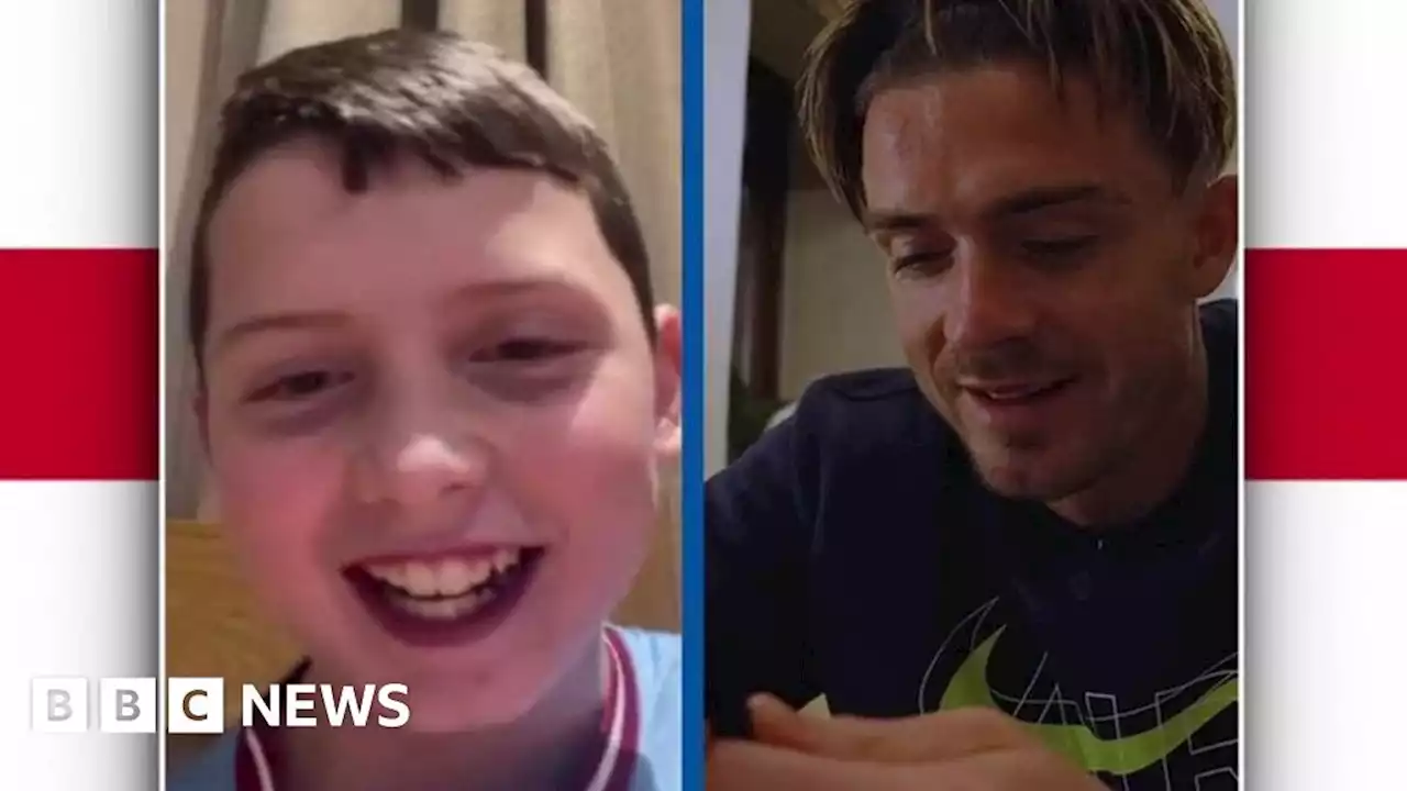 England's Jack Grealish surprises fan who inspired celebration