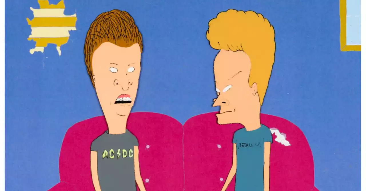 A Stunned Beavis And Butt-Head Hit Auction Today