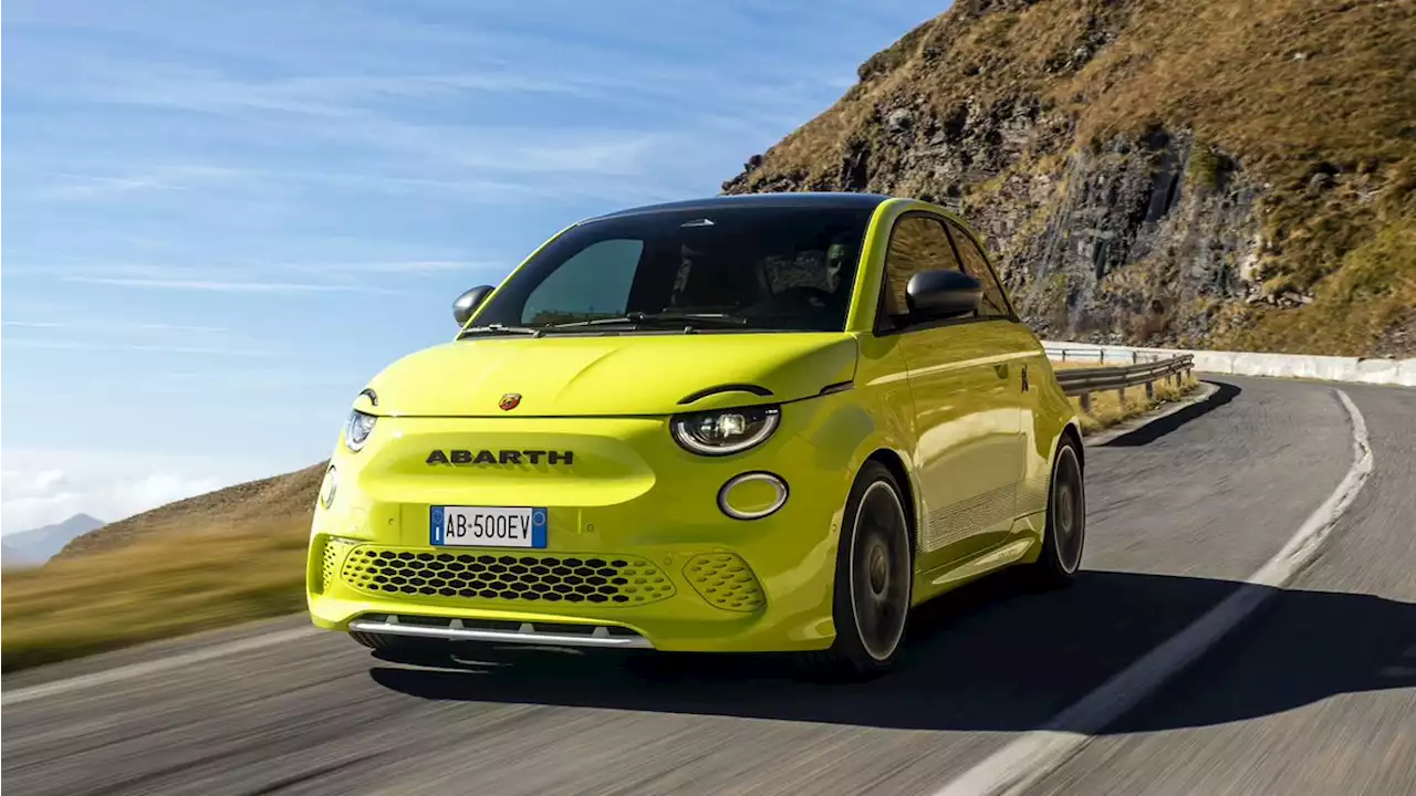 New 2023 Abarth 500e electric hot hatch unveiled with 152bhp