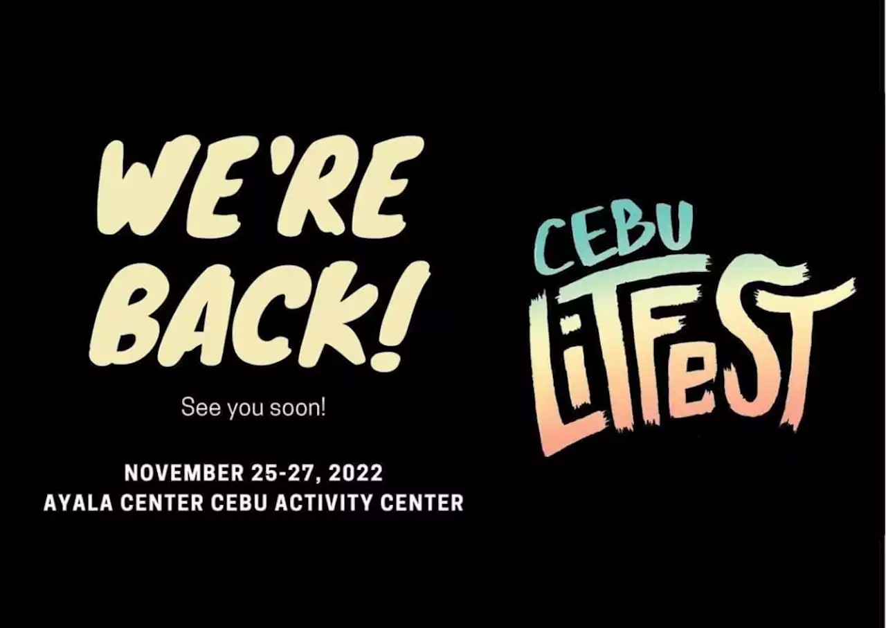 What to expect in Cebu LitFest’s comeback