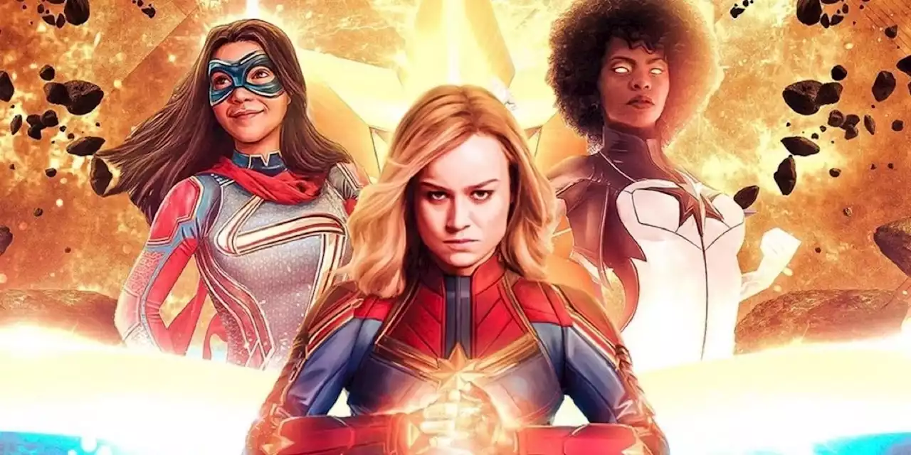 'The Marvels': Brie Larson Shares Behind-the-Scenes Image With Iman Vellani and Teyonah Parris