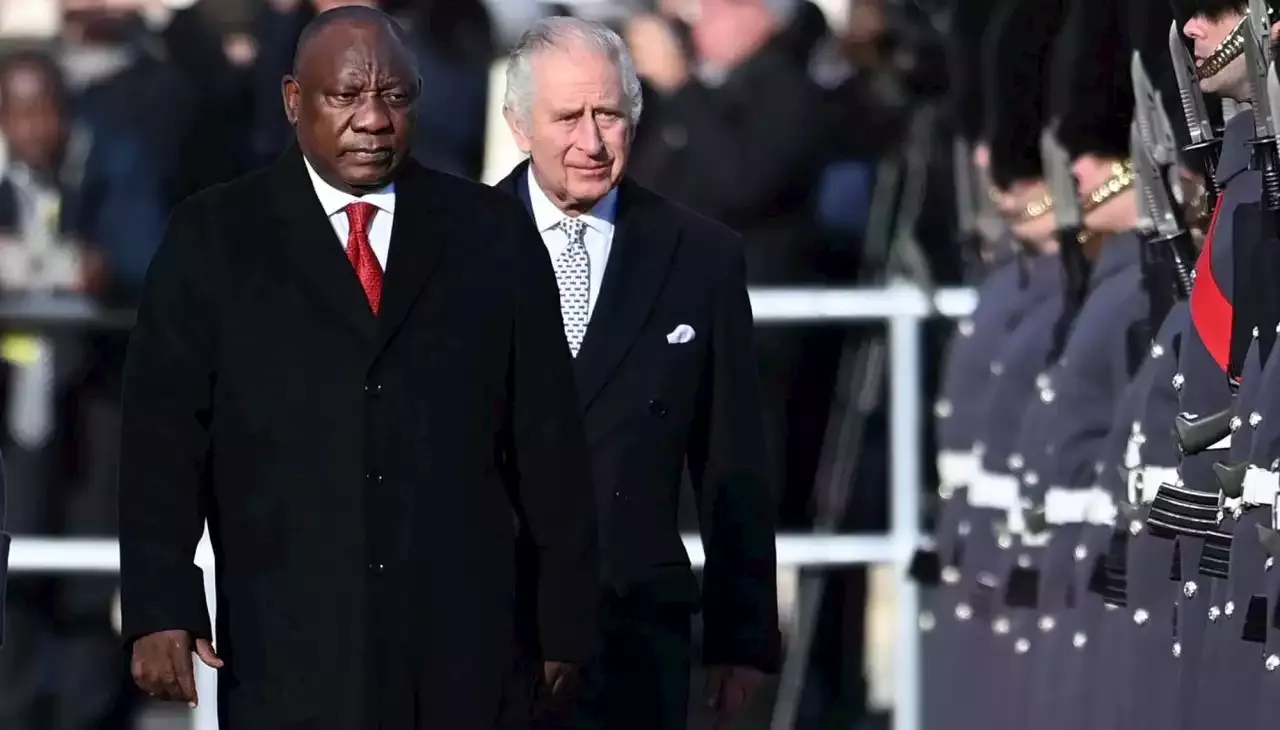 DIPLOMACY: UK’s King Charles welcomes SA’s President