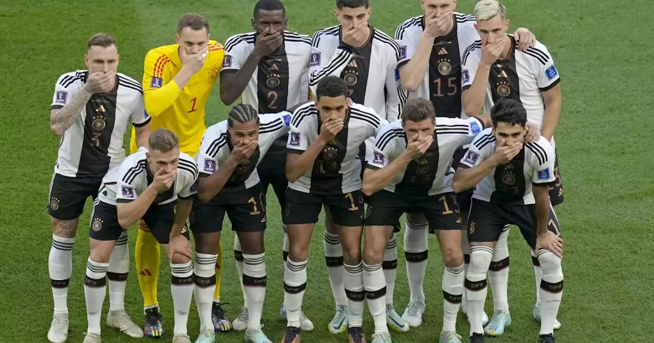 World Cup 2022: Germany players cover their mouths in silent protest as LGBT armband row grows