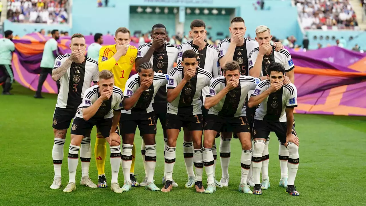 Germany engage in team photo protest as DFB look into legality of OneLove ban by FIFA