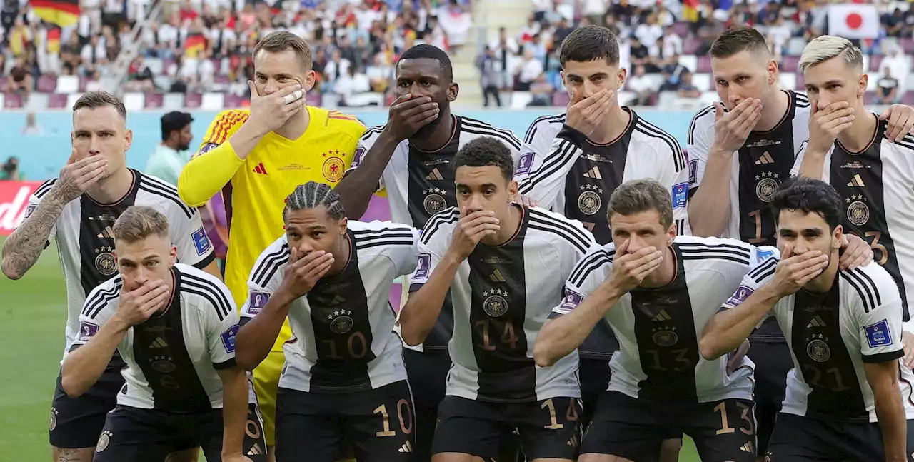 Germany to avoid FIFA's wrath over covered mouths protest before World Cup clash