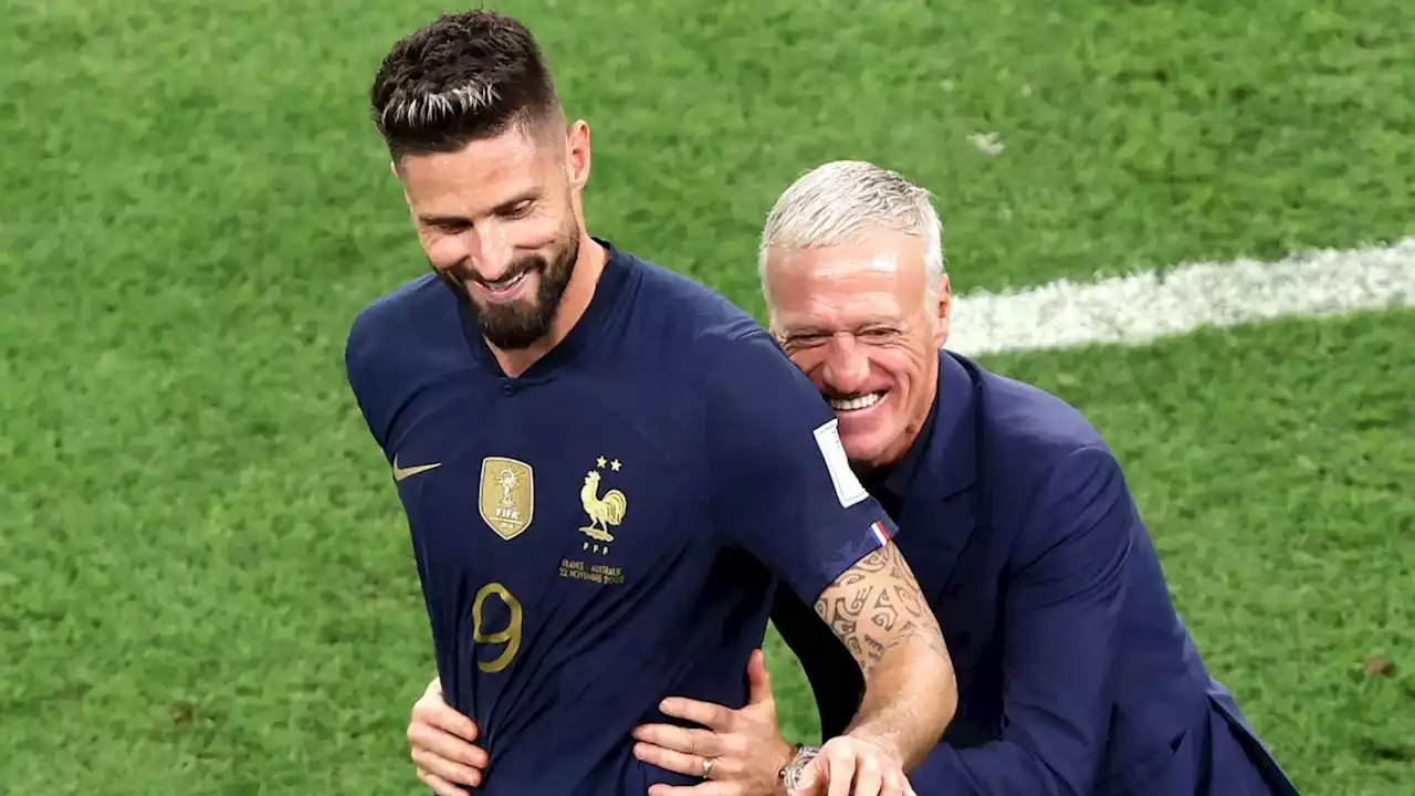 Olivier Giroud savoure son entrée dans la légende de l'équipe de France