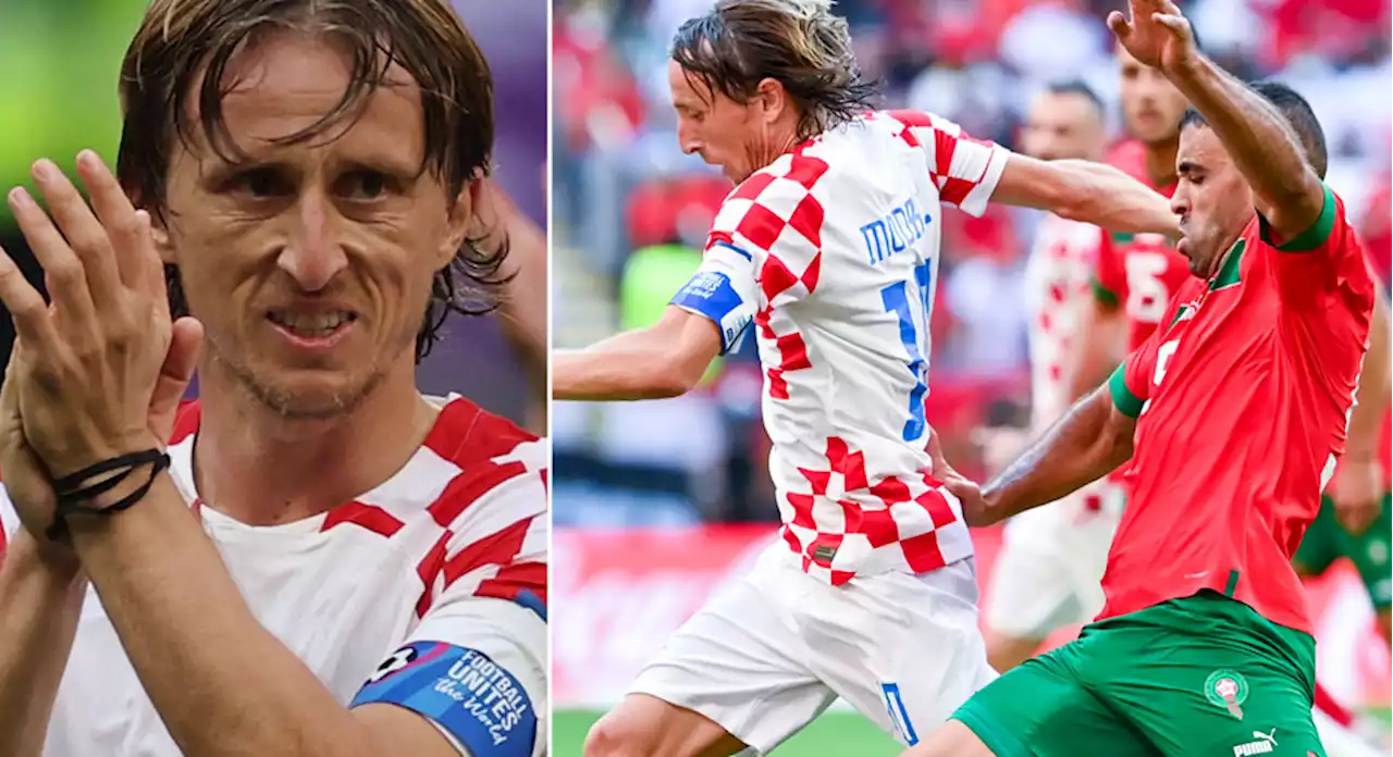 Modric efter missräkningen: 'Vi var det bättre laget'