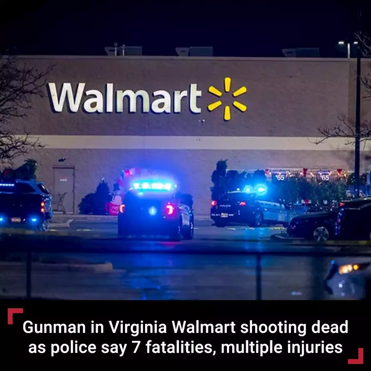 Chesapeake, Virginia Walmart shooting leaves at least 7 people dead, others injured: police