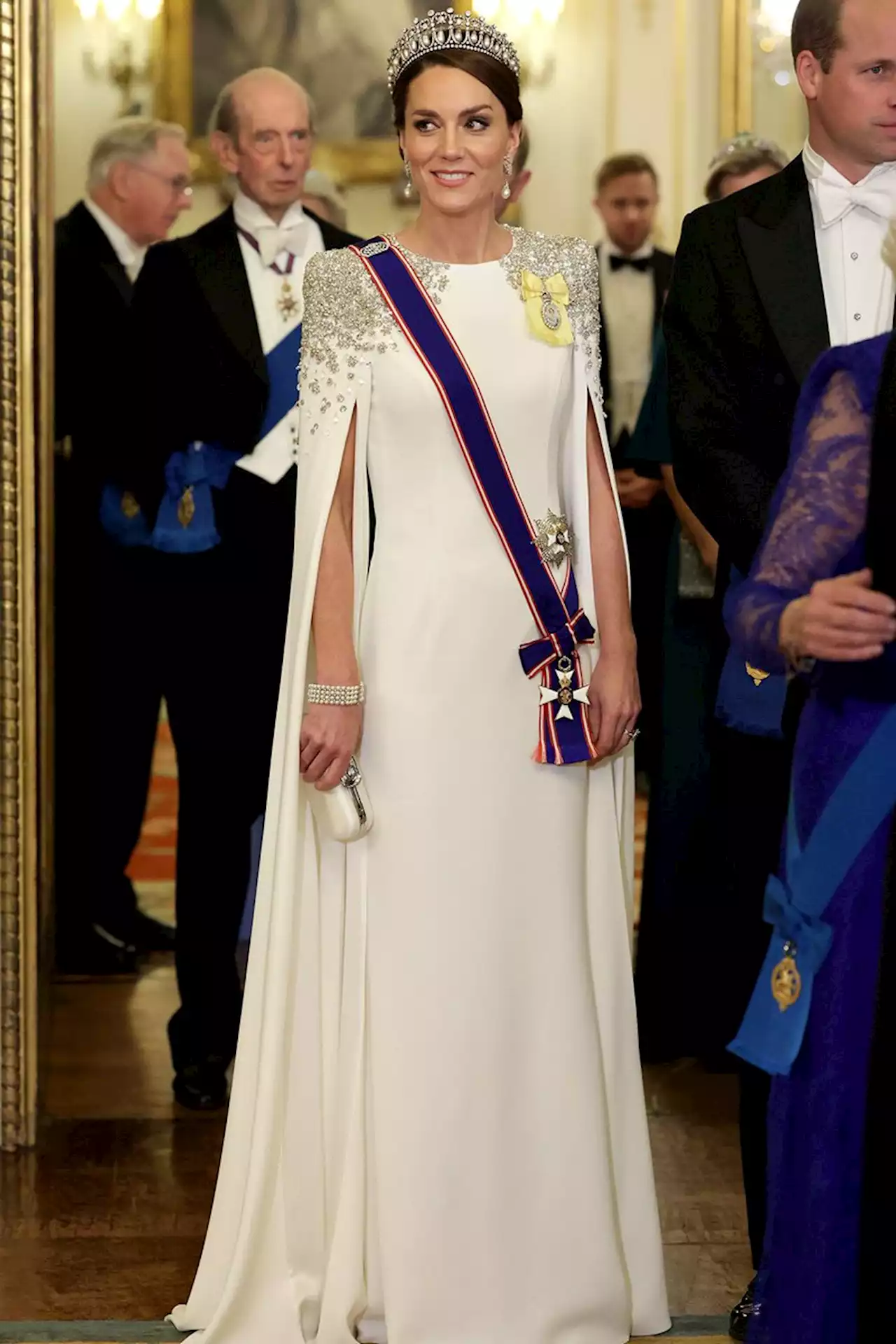 Kate Middleton had her first tiara moment as Princess of Wales and just wow