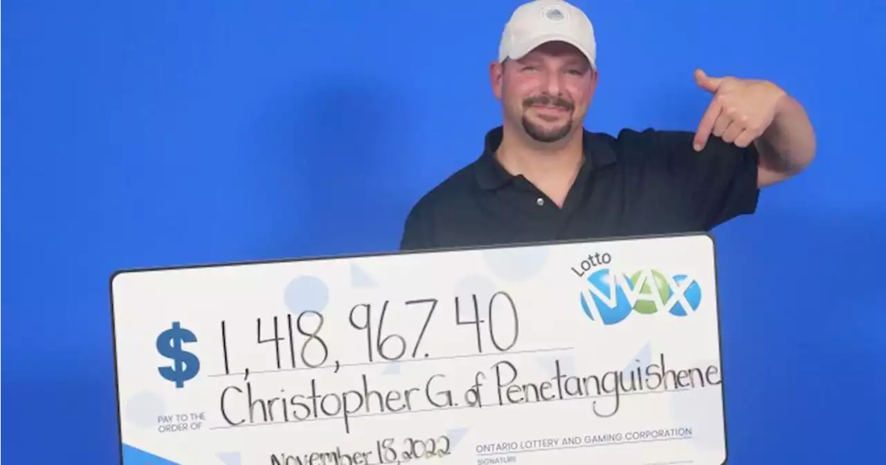 Penetanguishene, Ont. man $1.4M richer after Lotto Max win - Barrie | Globalnews.ca