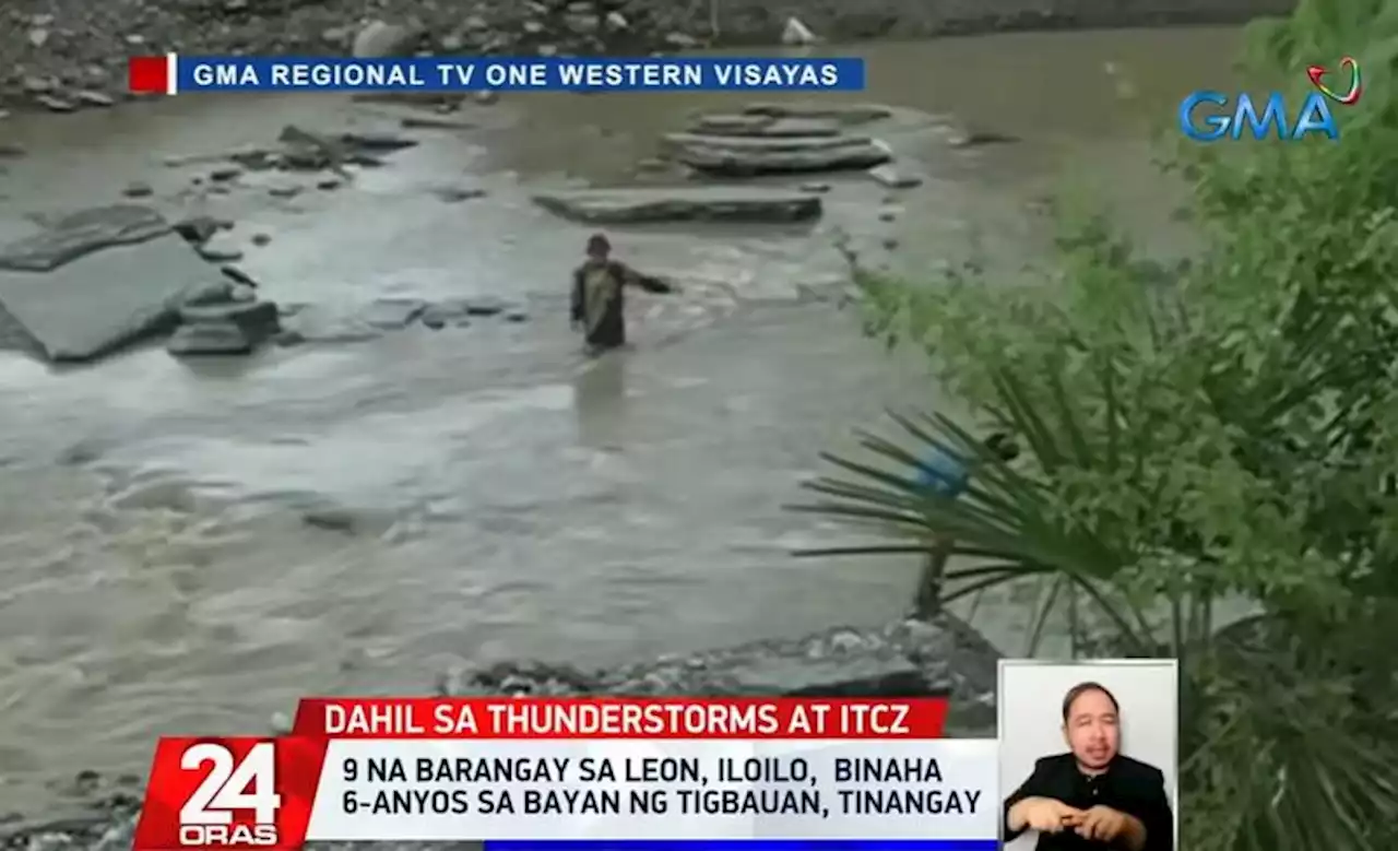 6-year-old girl swept away by floodwaters in Iloilo