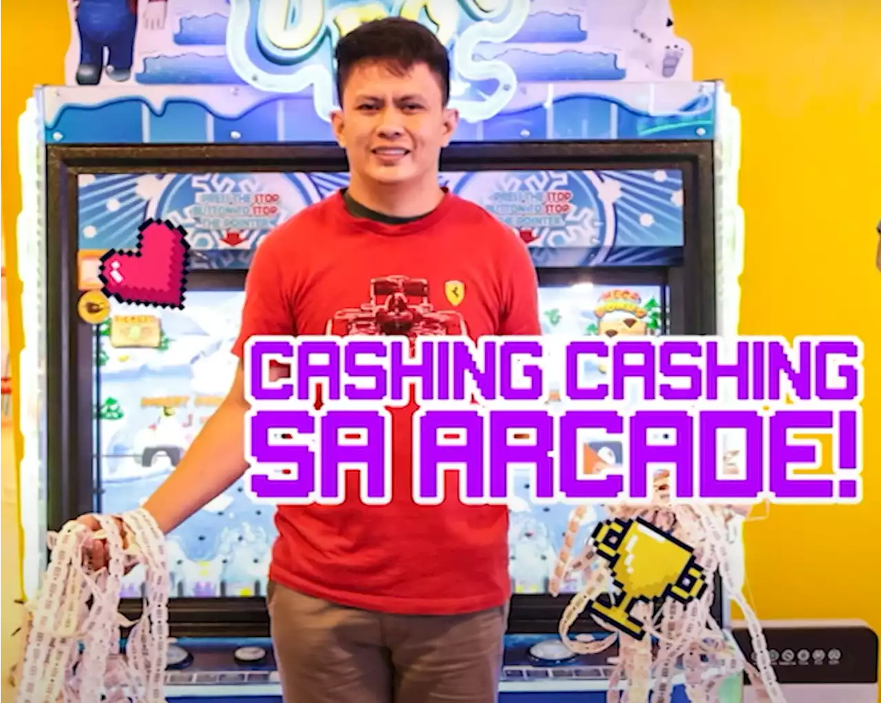 Seaman, pinuntiryang maka-jackpot ng motor dahil sa paglalaro ng arcade games