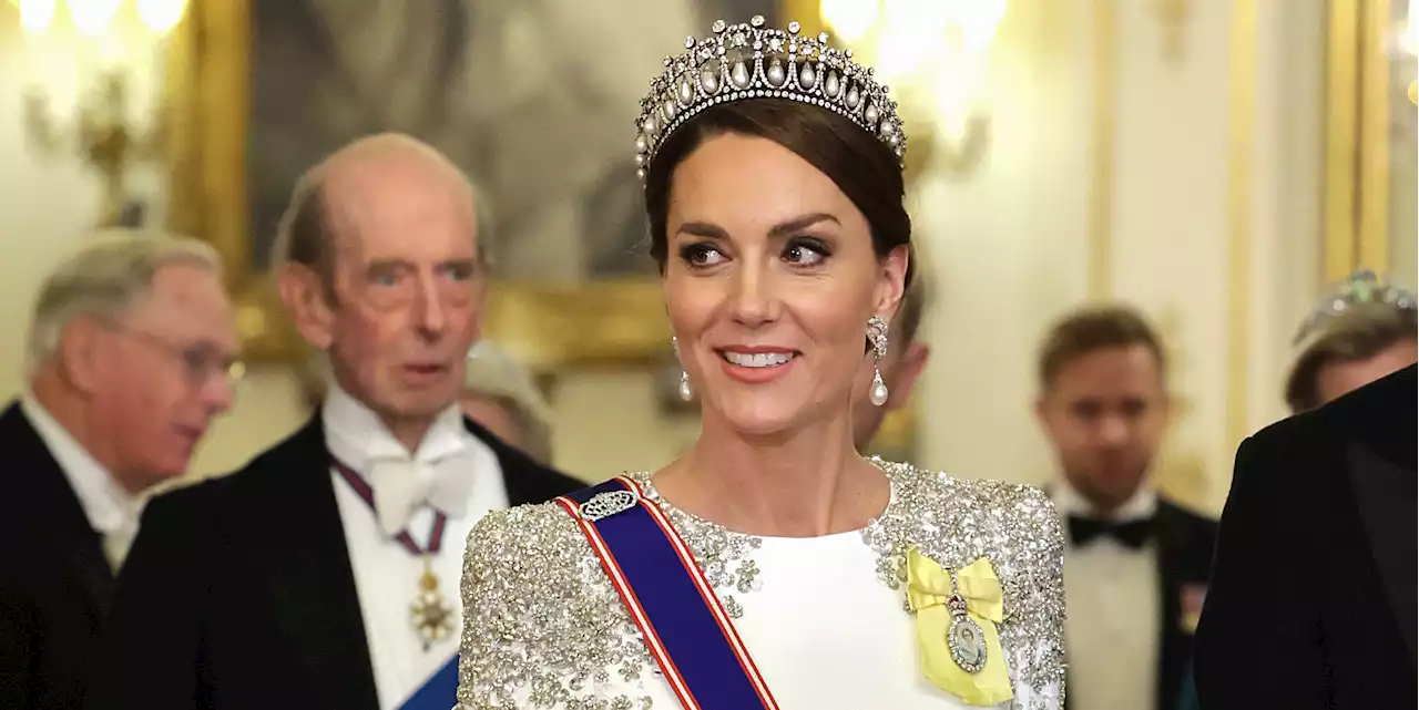 Kate Middleton Wears a Favorite Tiara—and a Bracelet That Once Belonged to Queen Elizabeth