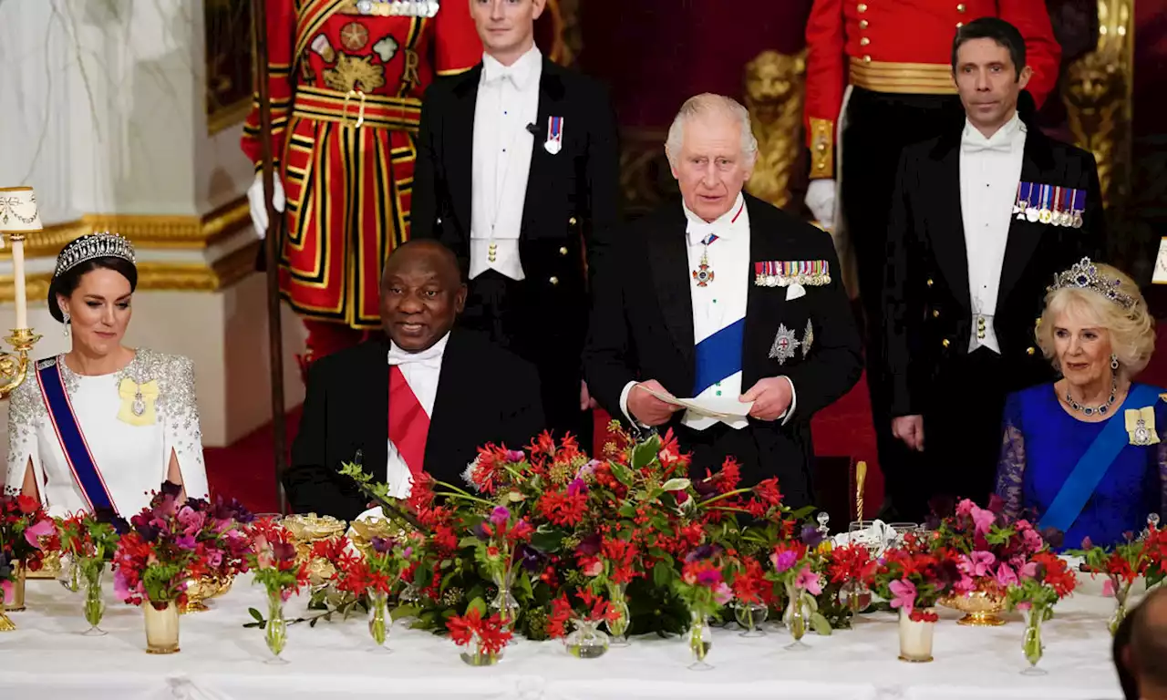 Kate Middleton and Queen Camilla stun at state banquet – but one VIP was missing