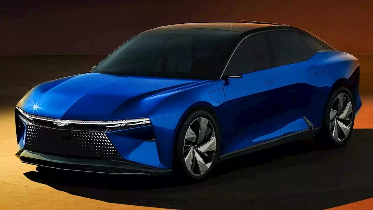 Chevrolet FNR-XE Electric Sedan Concept Breaks Cover In China