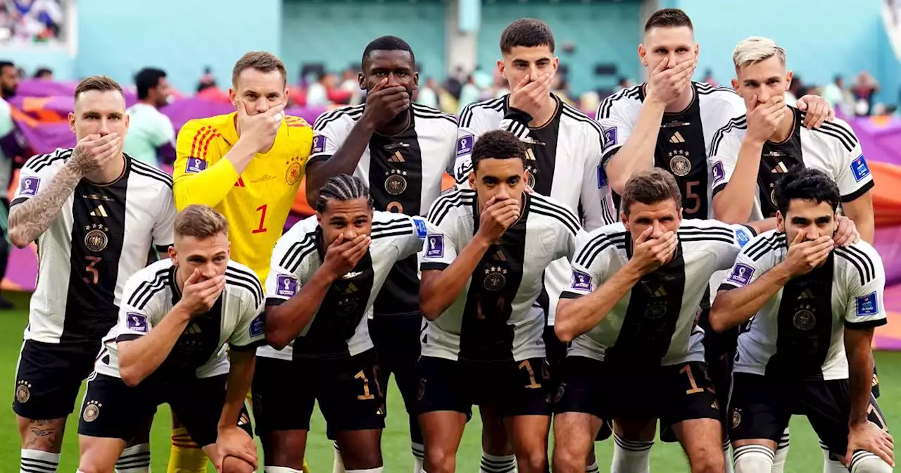 World Cup: Germany players cover mouths in team photo amid OneLove armband row