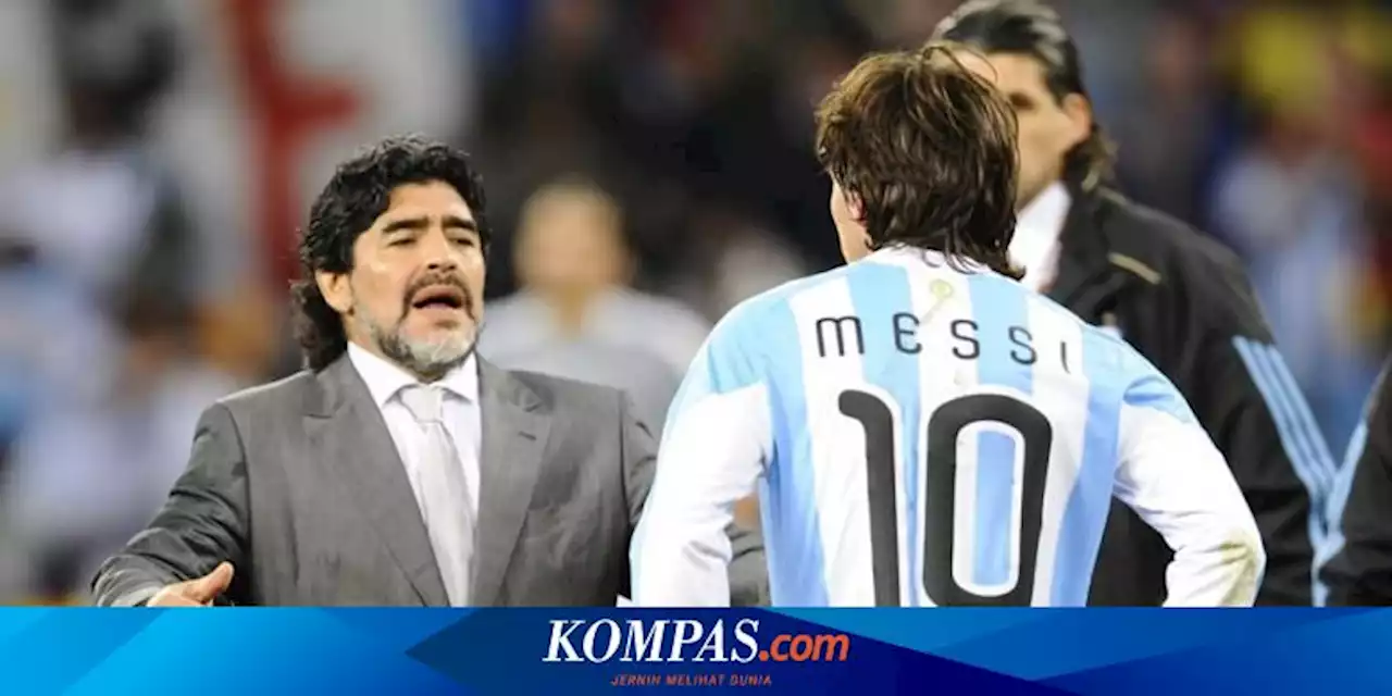 Argentina Kalah dari Arab Saudi, Putra Maradona Sebut Messi Tak Selevel Ayahnya