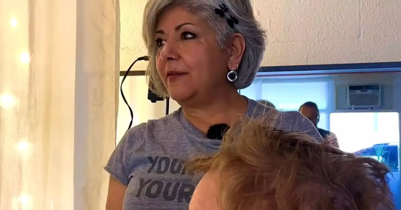 Iranian hair salon owner stands up for human rights in her homeland