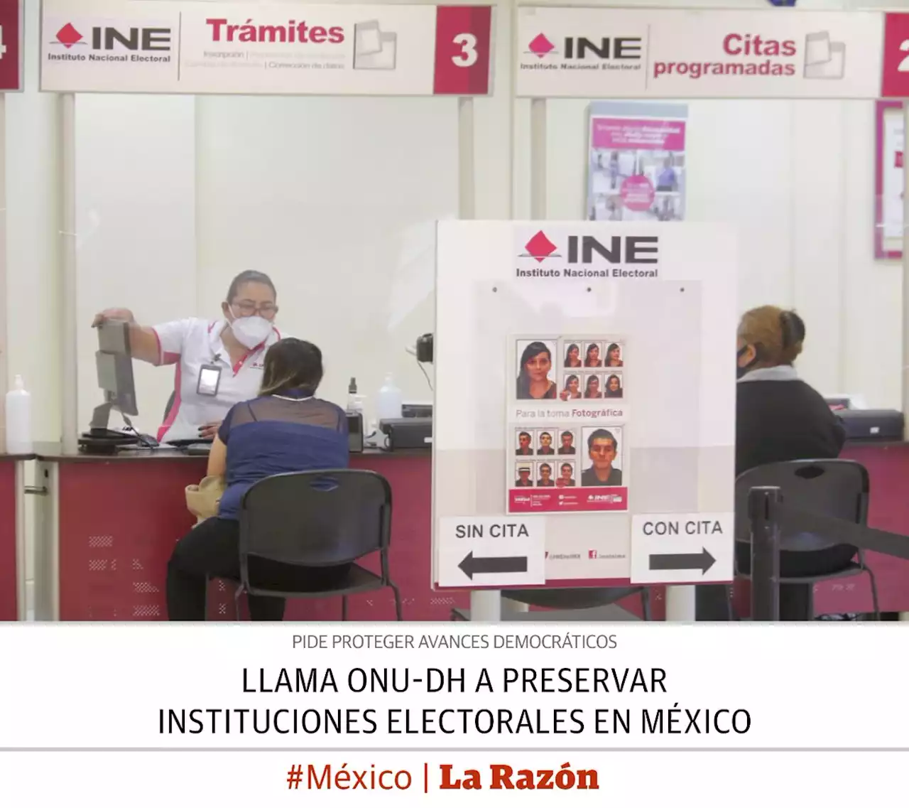 Llama ONU-DH a preservar instituciones electorales en México