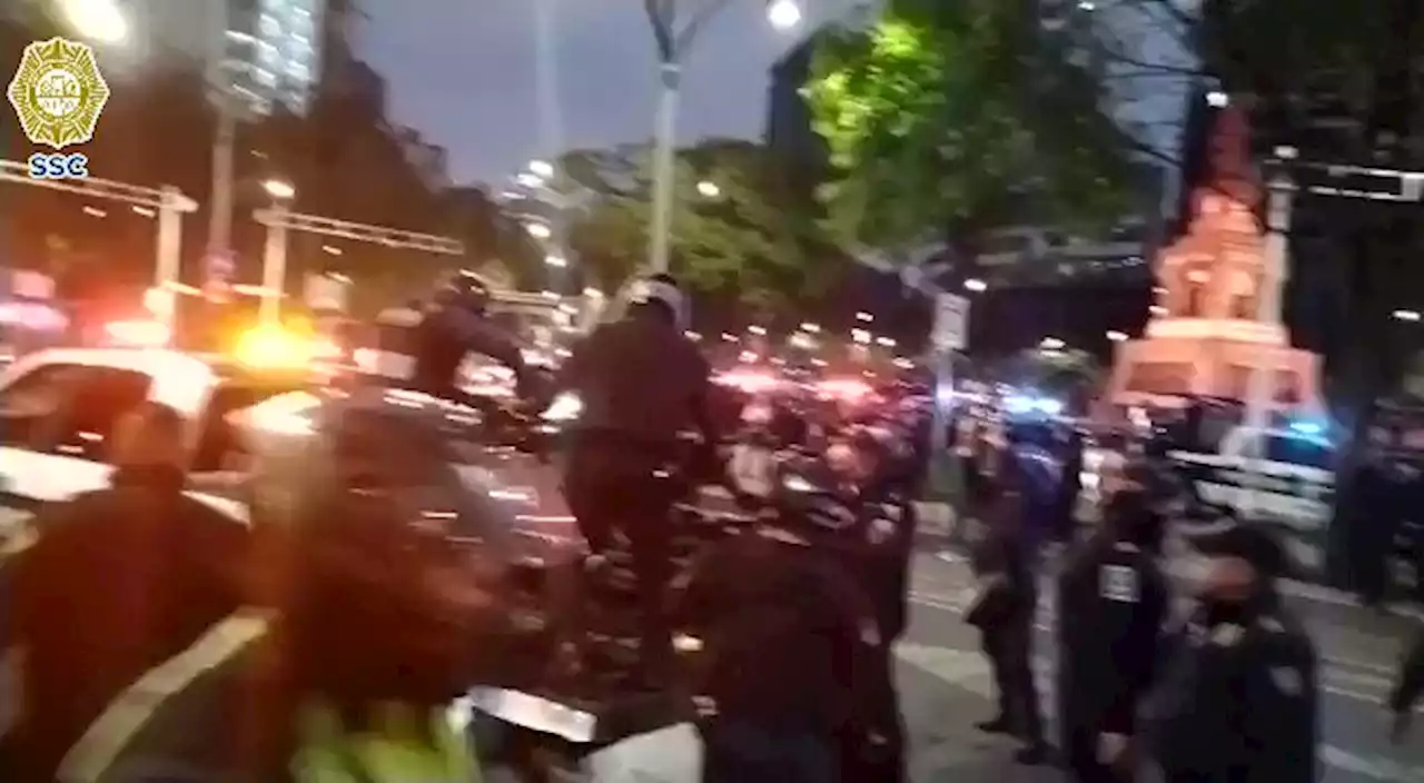 Detienen a motociclistas tras protesta por cambios al reglamento de tránsito en la CDMX