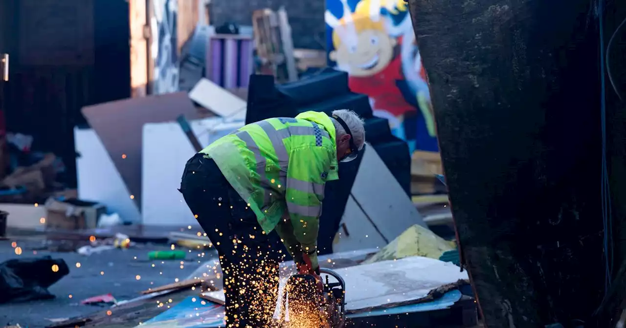 Demolition work begins on the famous Bonny Street Market