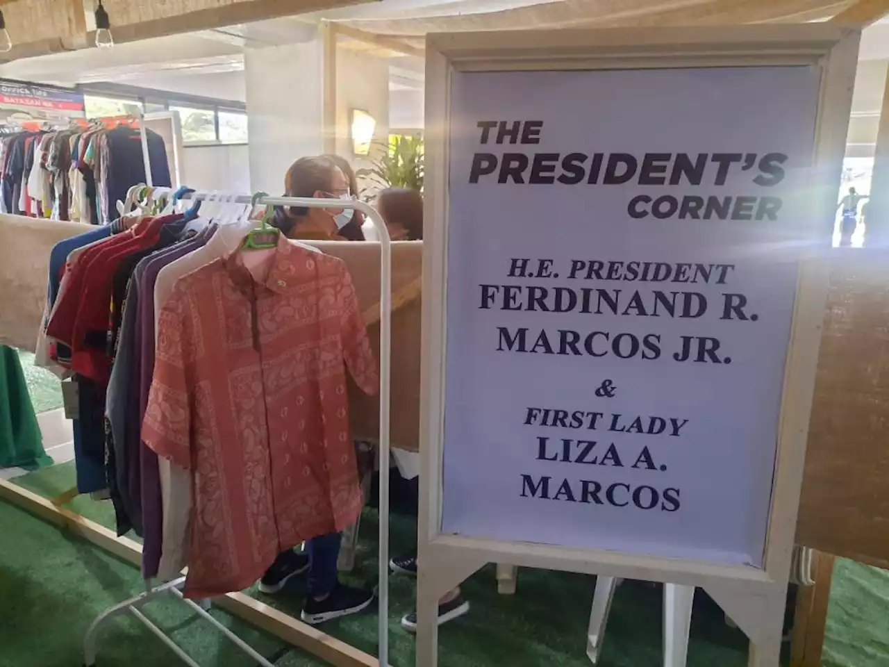 A piece of history? PBBM's pre-loved clothes sell fast at House bazaar