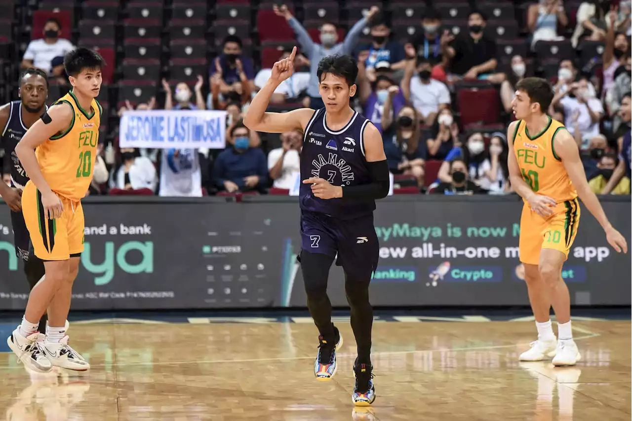 Jerom Lastimosa shows way as Adamson survives FEU to stay in hunt for Final Four spot