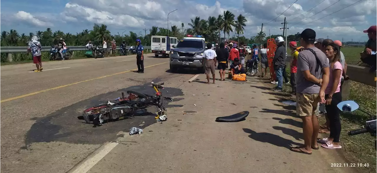 Motorcycle rider dies in Negros road mishap