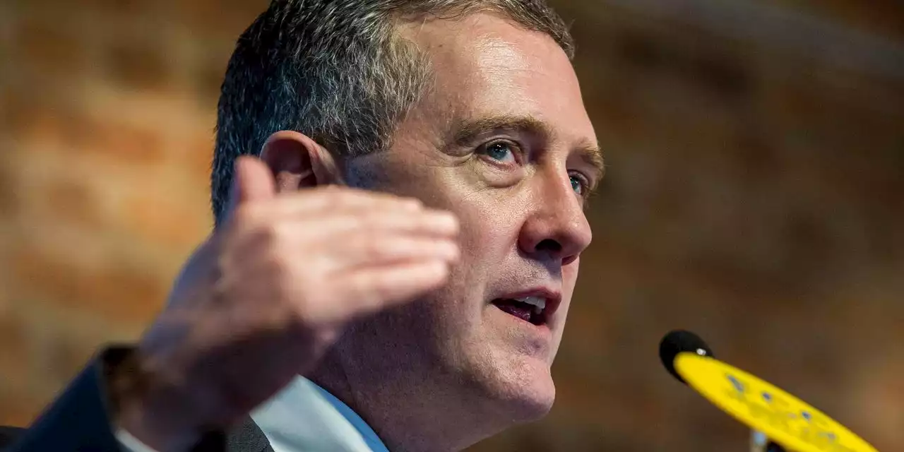 Fed's Bullard set to talk inflation, interest rates in MarketWatch Q&A Monday