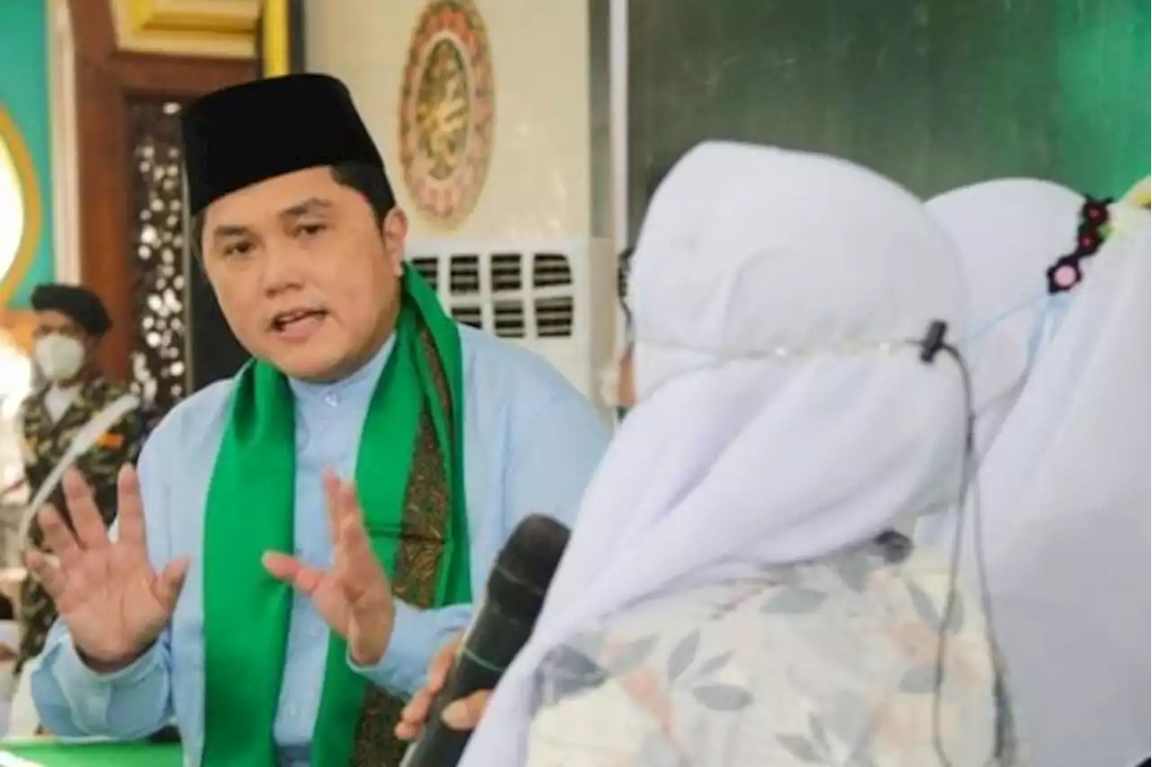 Ulama Jawa Barat Sebut Erick Thohir Pedulikan Kepentingan Umat