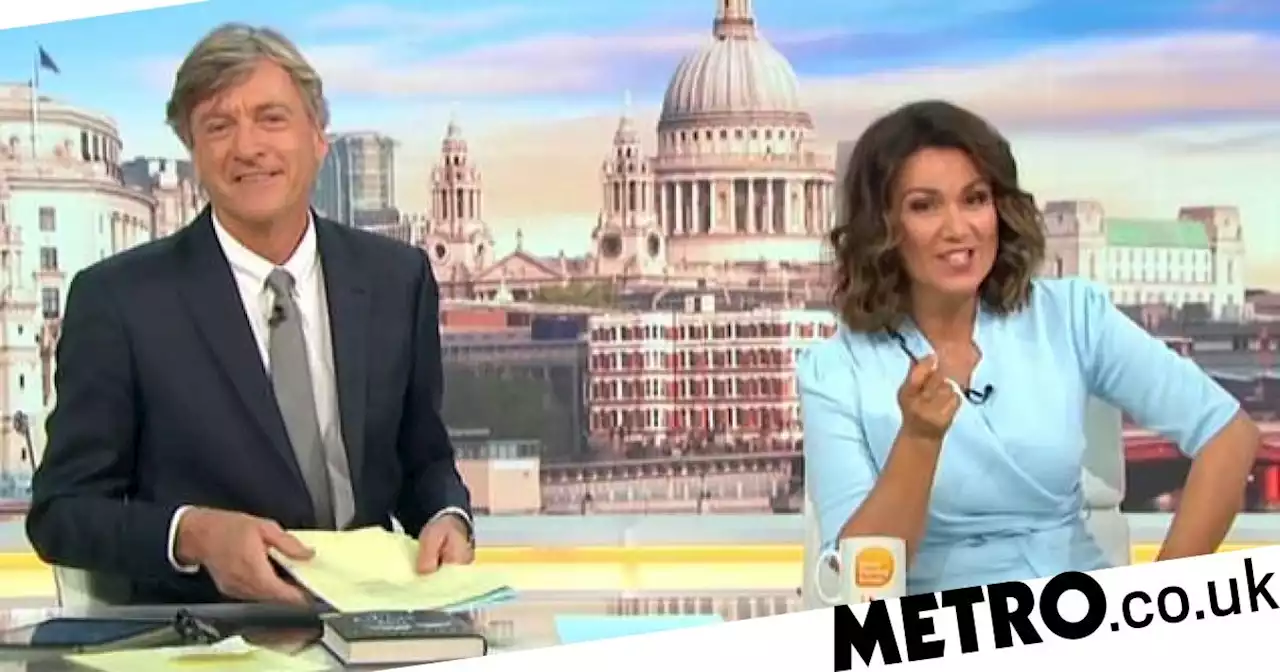 Susanna Reids strangely avoids naming Piers Morgan on GMB